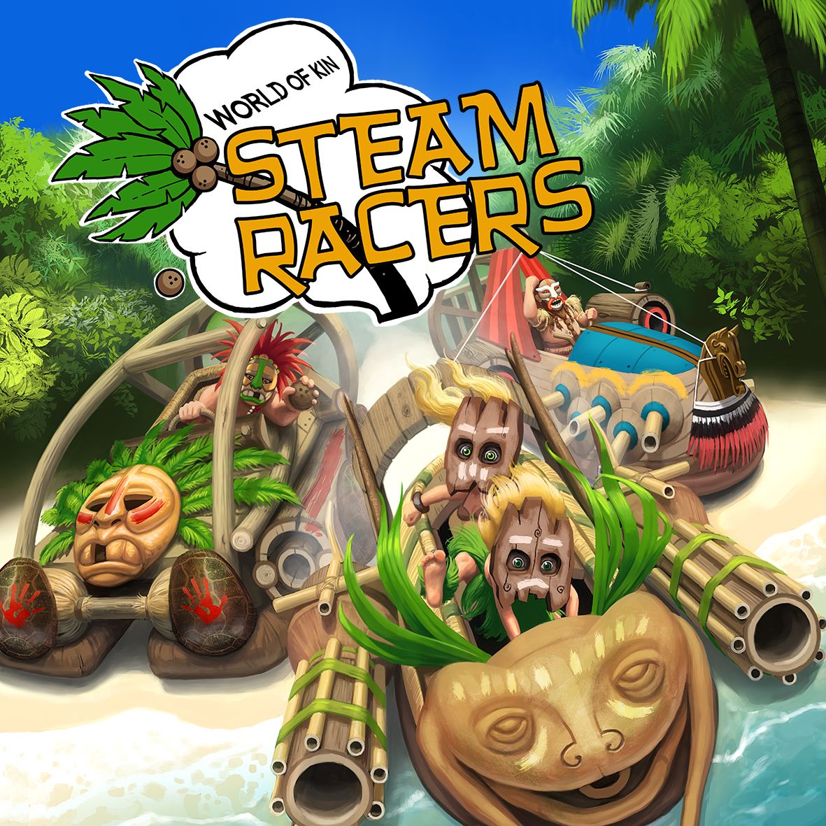 KIN: Steam Racers cover art