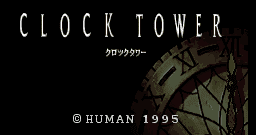 Clock Tower (1995) | Video Game | VideoGameGeek
