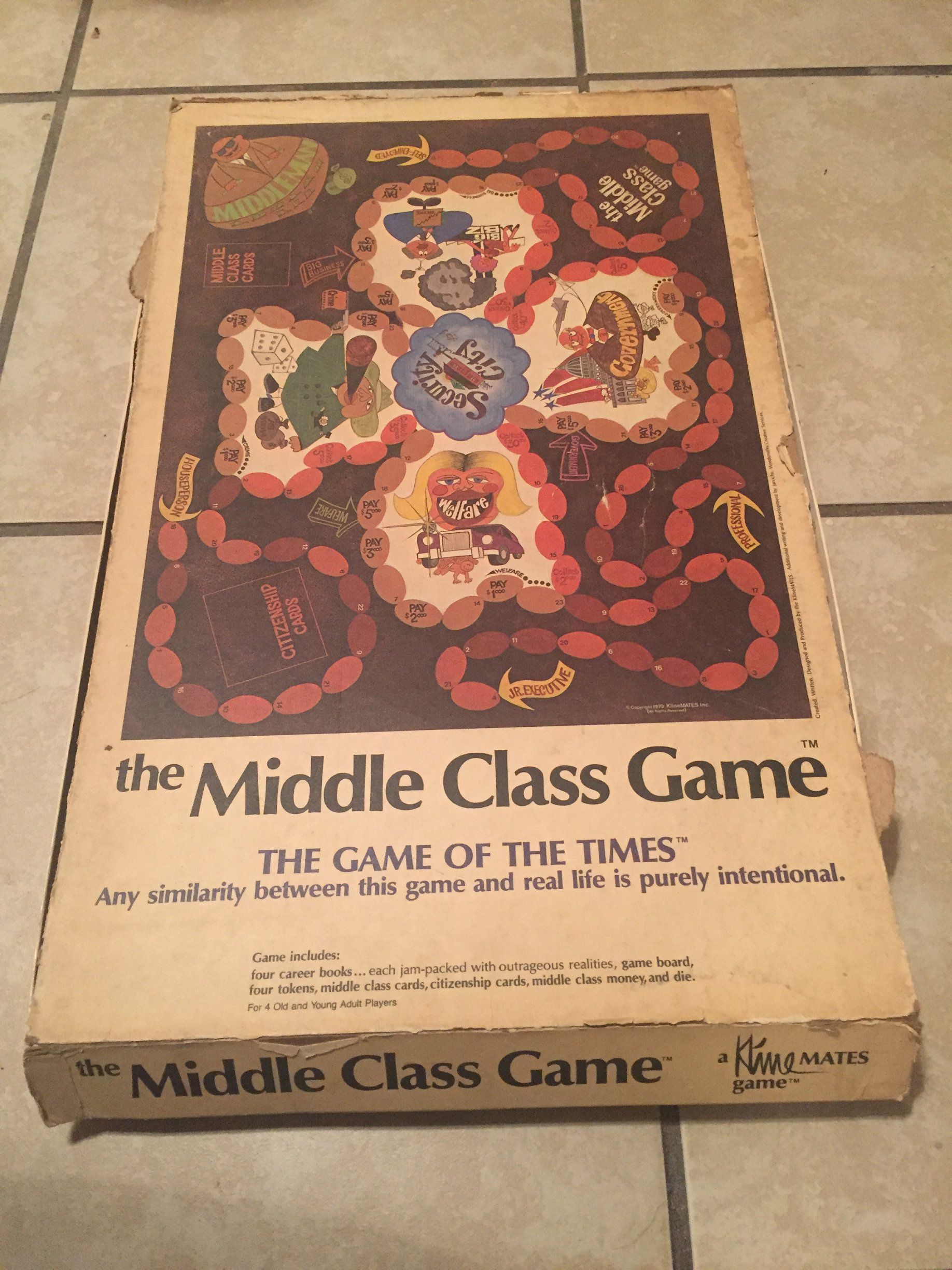 The Middle Class Game: The Game of the Times