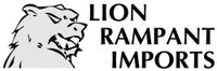 회사 이름이 적힌 Lion Rampant 로고