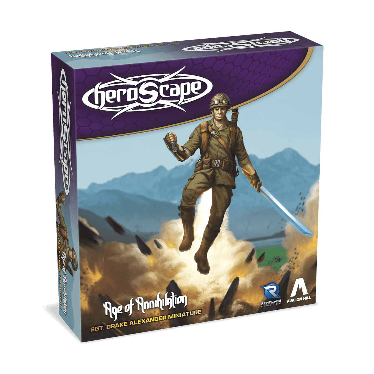Heroscape: Sgt. Drake Alexander Promo