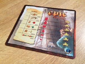 Tiny Epic Kingdoms: Action / Tower Playmat