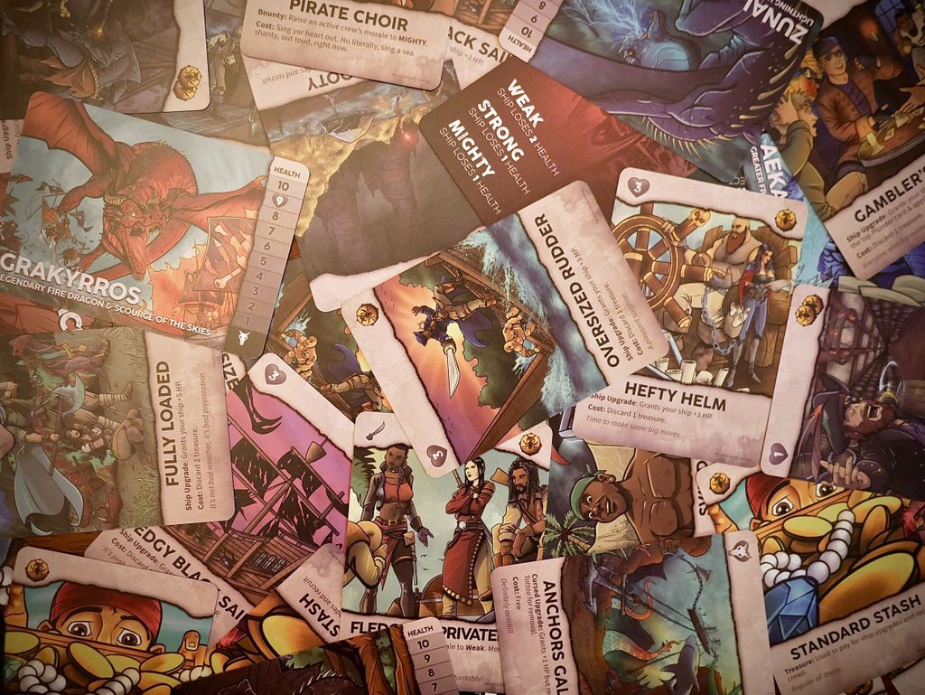 Illustration 4 de Pirates Dragons Treasure: 2nd Edition & Booster Pack!