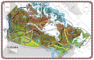 Canada (fan expansion for Ticket to Ride)