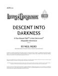 RPG Item: ADP2-01: Descent Into Darkness