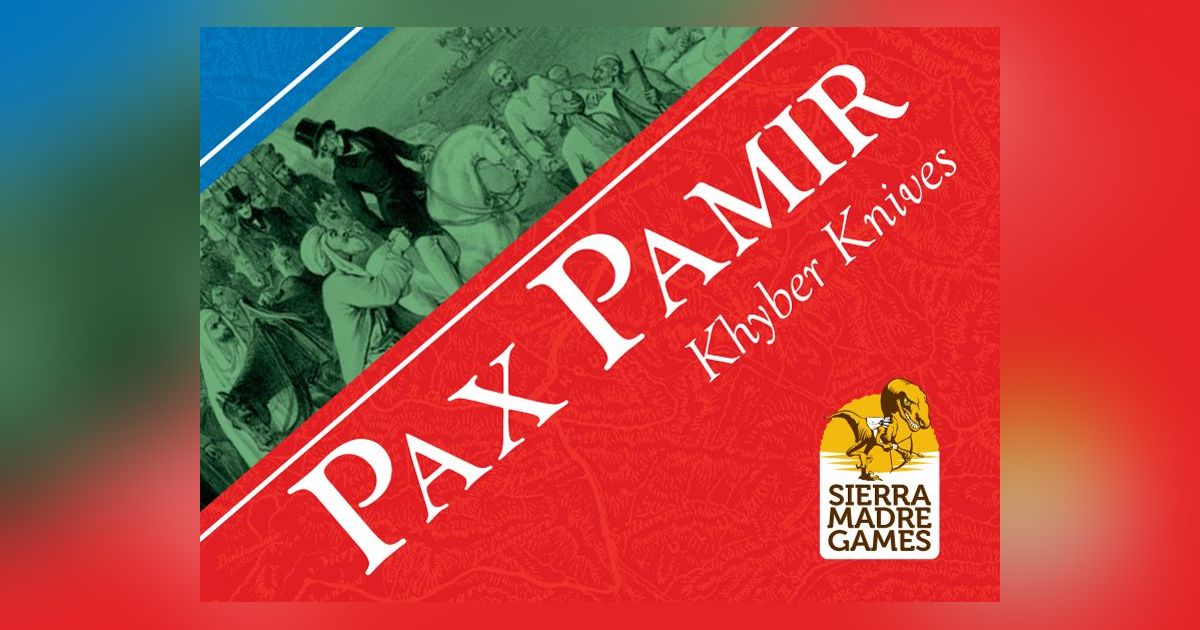 Pax Pamir Khyber Knives Board Game BoardGameGeek