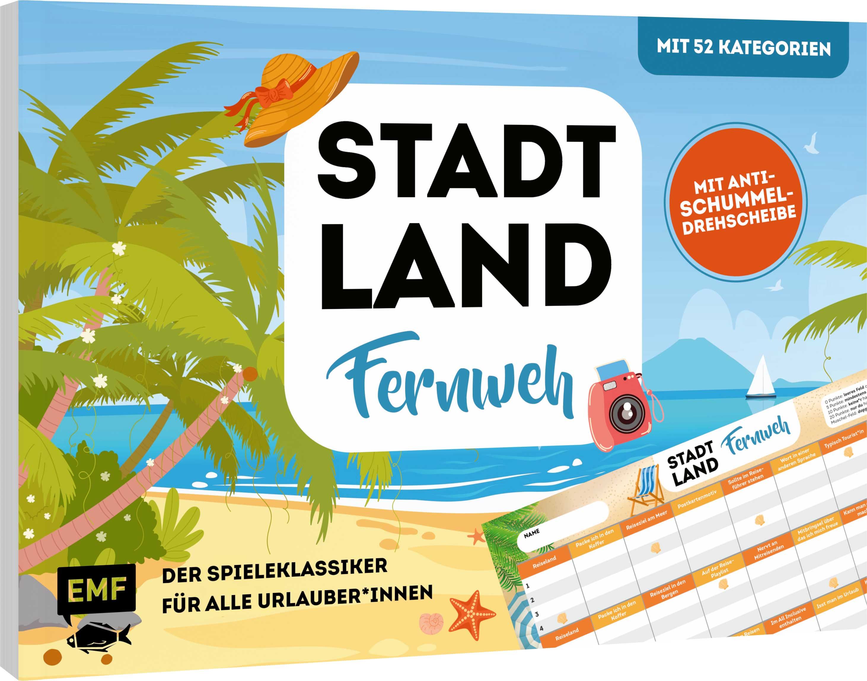 Stadt, Land, Fernweh: Der Spieleklassiker für alle Urlauber*innen