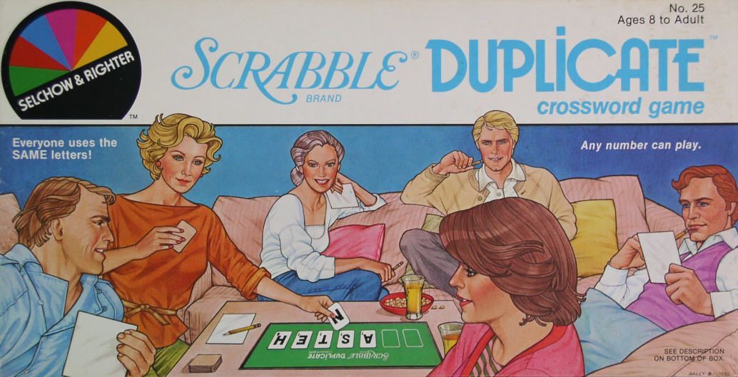 Scrabble Duplicate Crossword Game Board Game BoardGameGeek