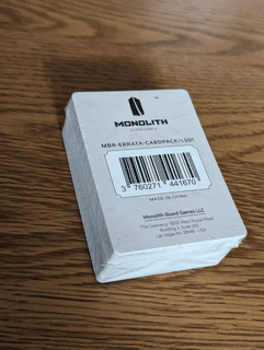 Mythic Battles: Ragnarök – Errata Card Pack