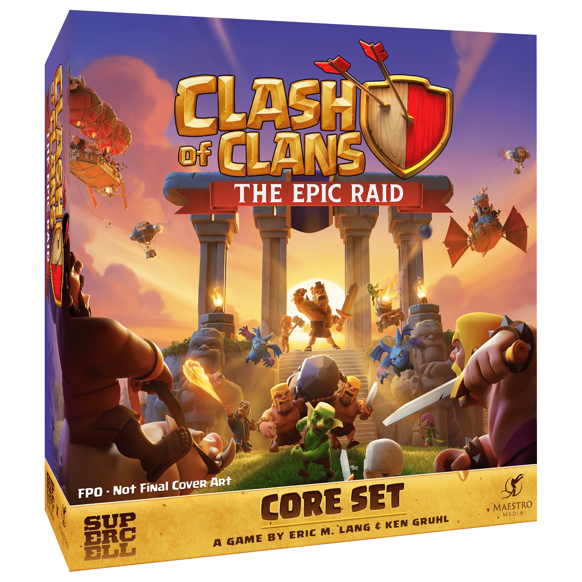 Clash of Clans: The Epic Raid box art