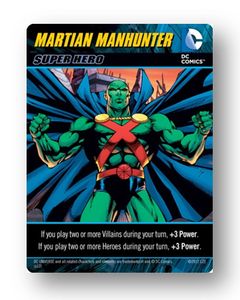 DC Universe Miniature Game Martian Manhunter NEW IN BOX 