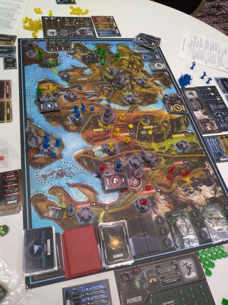 Game in progress.