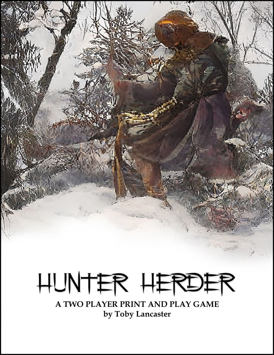 Hunter Herder: A Two Player Print and Play Game box art