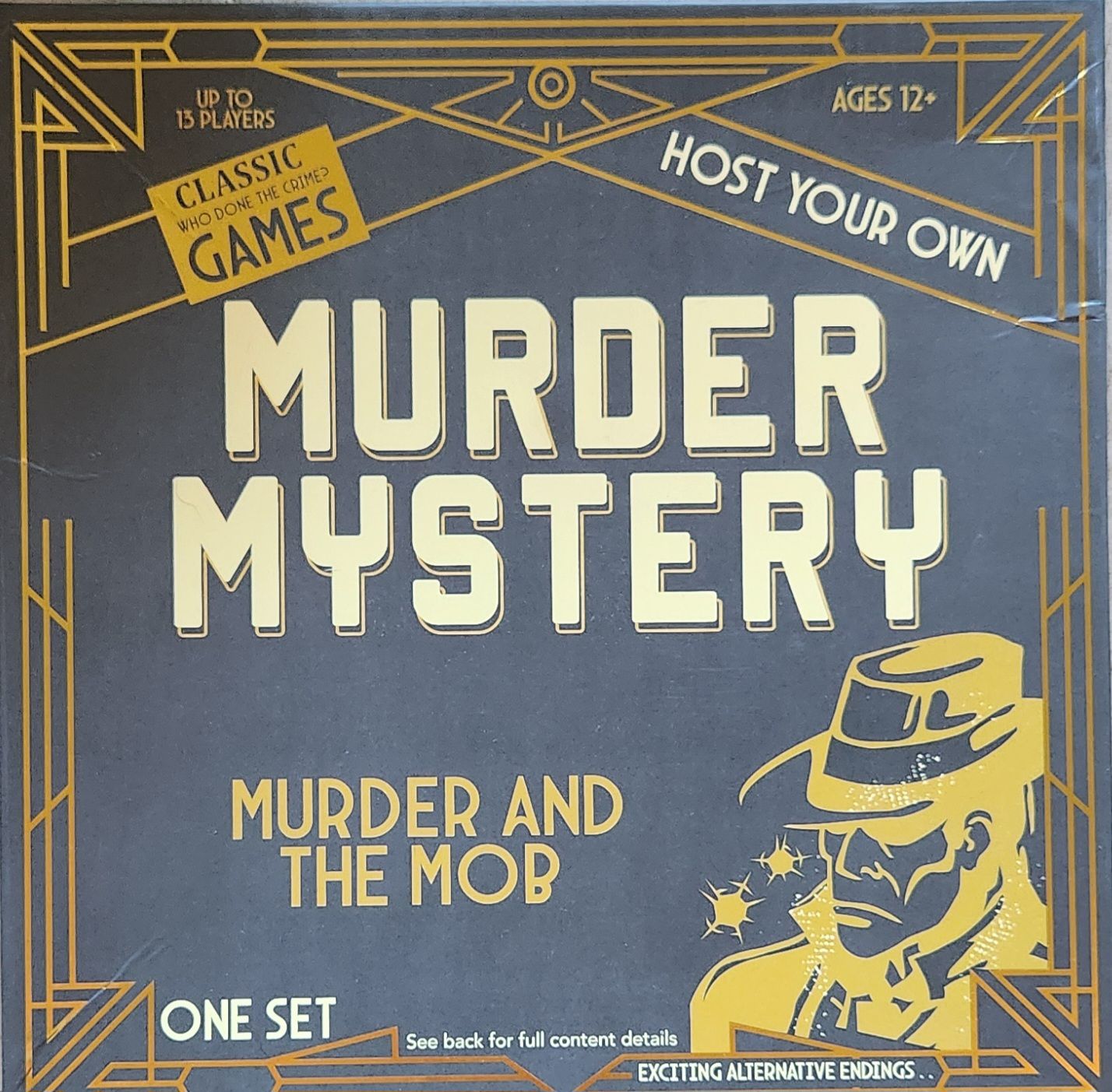Host Your Own Murder Mystery: Murder and the Mob cover