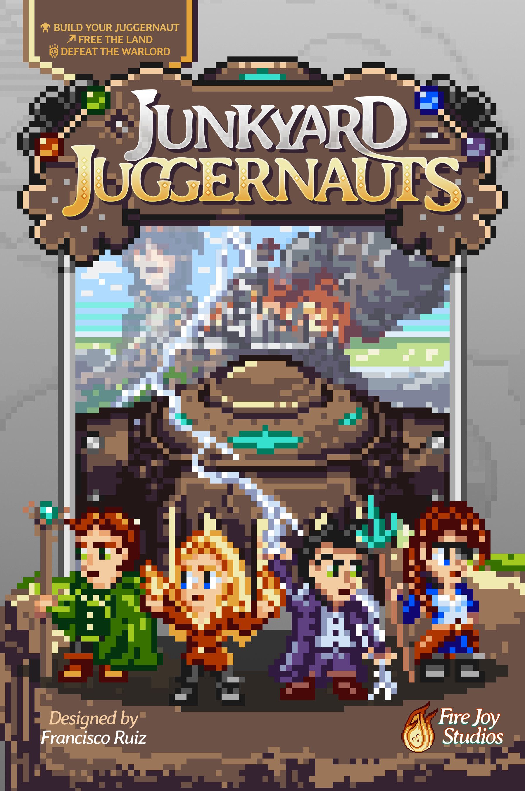 Cover art for Junkyard Juggernauts