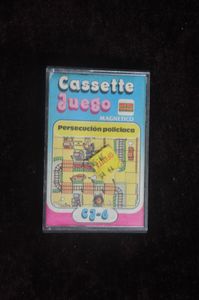Cassette Juego: Persecusion Policiaca
