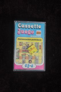 Cassette Juego: Persecusion Policiaca