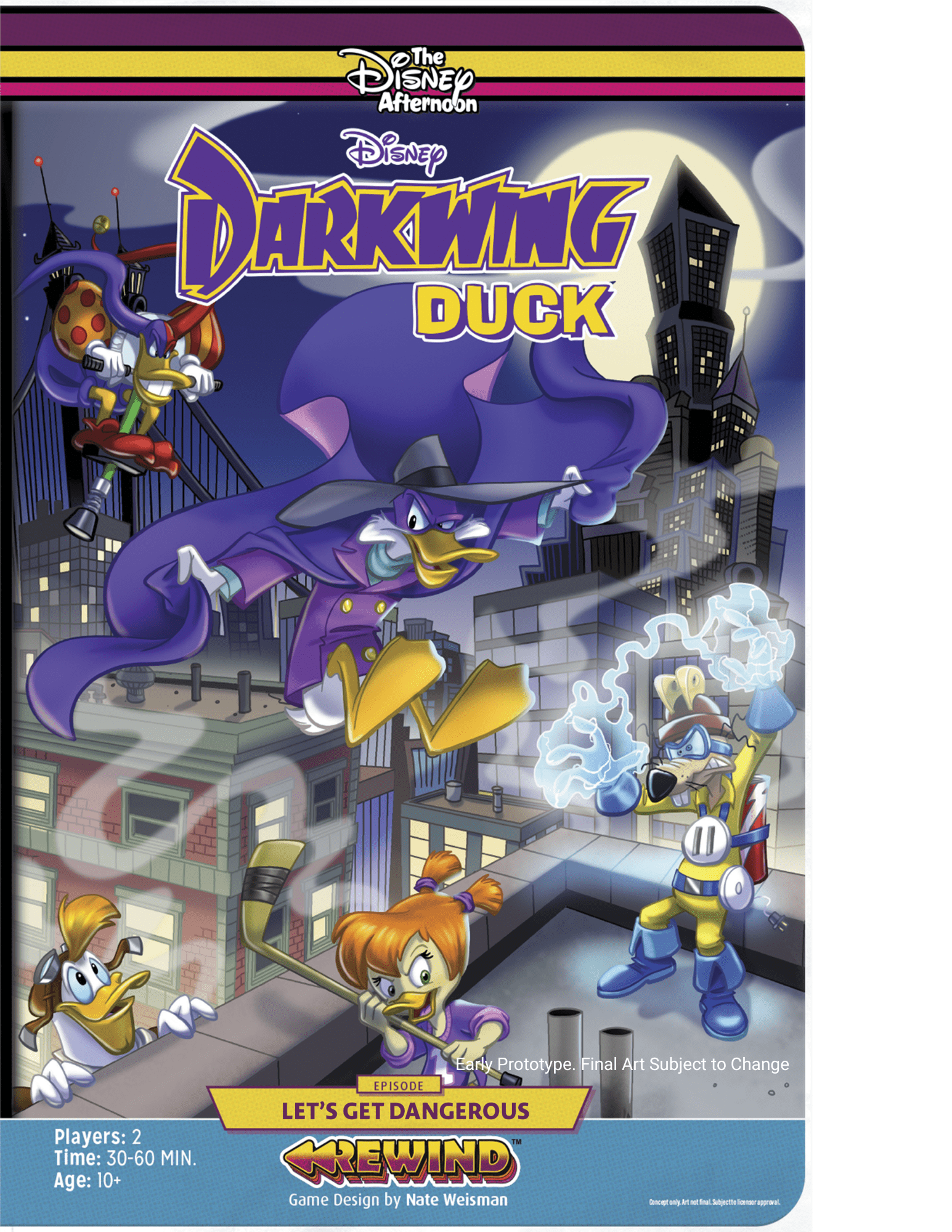Cover art for Rewind: Darkwing Duck – Let's Get Dangerous