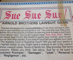 Sue Sue Sue: Arnold Brothers Lawsuit Game