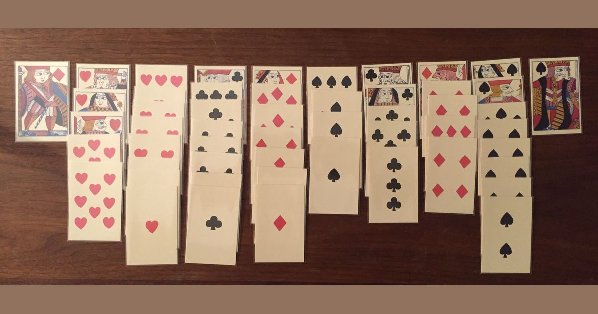 Solo shuffling: Dealing cards and stacking piles, students turn to  solitaire to pass time – U-High Midway