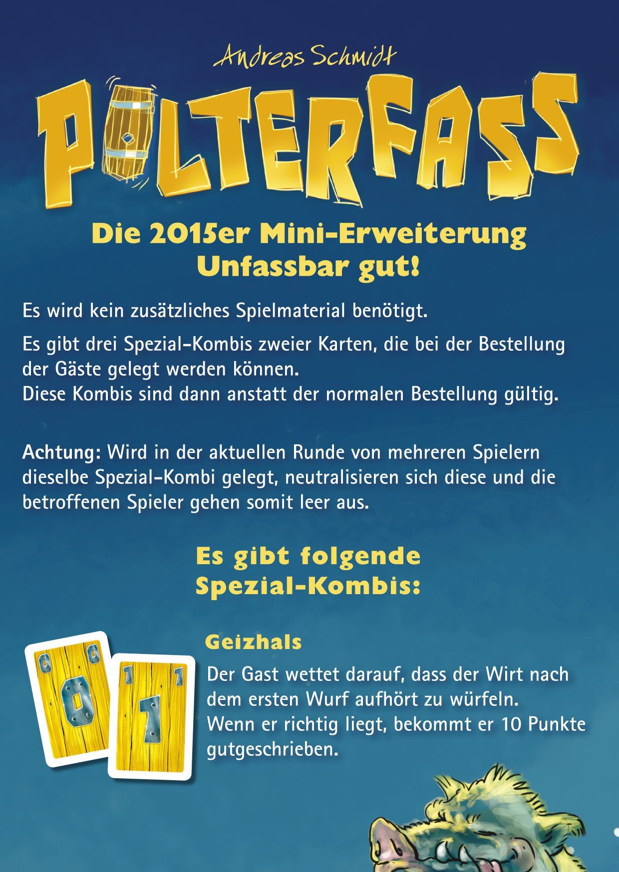 Polterfass: Die 2015er Mini-Erweiterung