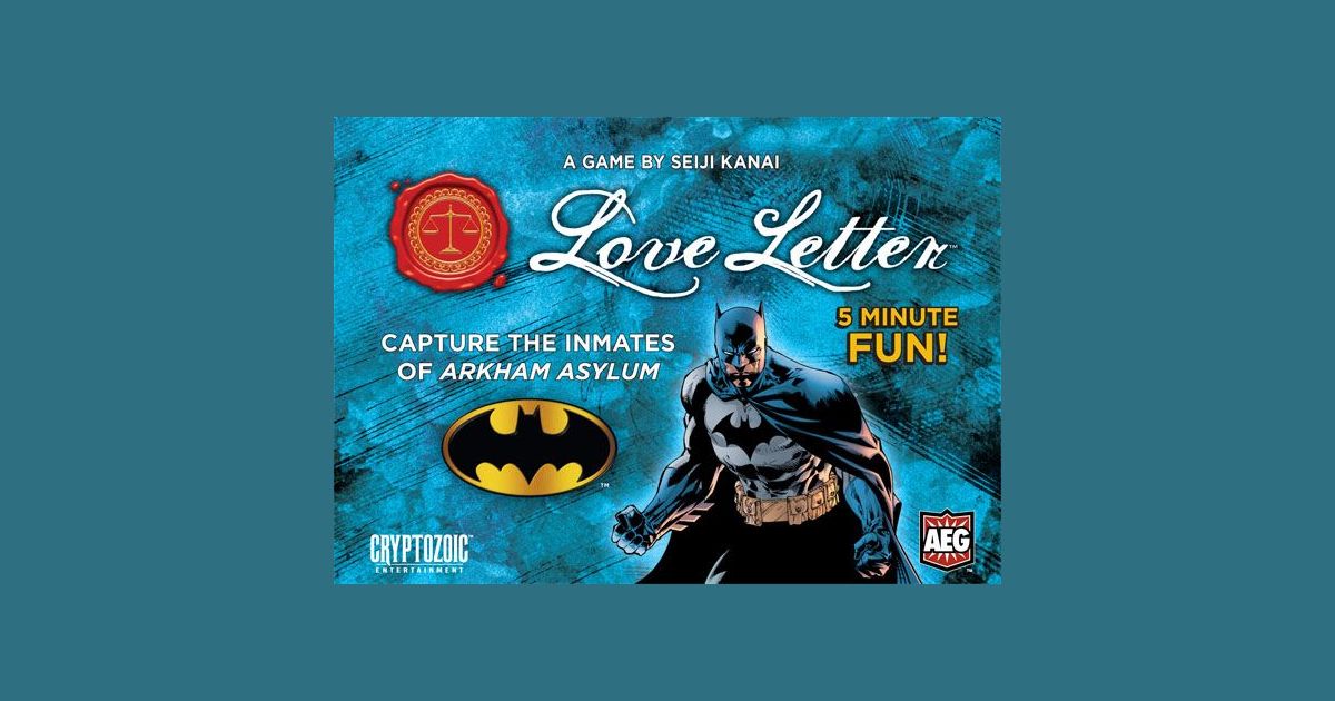 filosof Fortrolig Udgående Love Letter: Batman - A Comparative Review | BoardGameGeek
