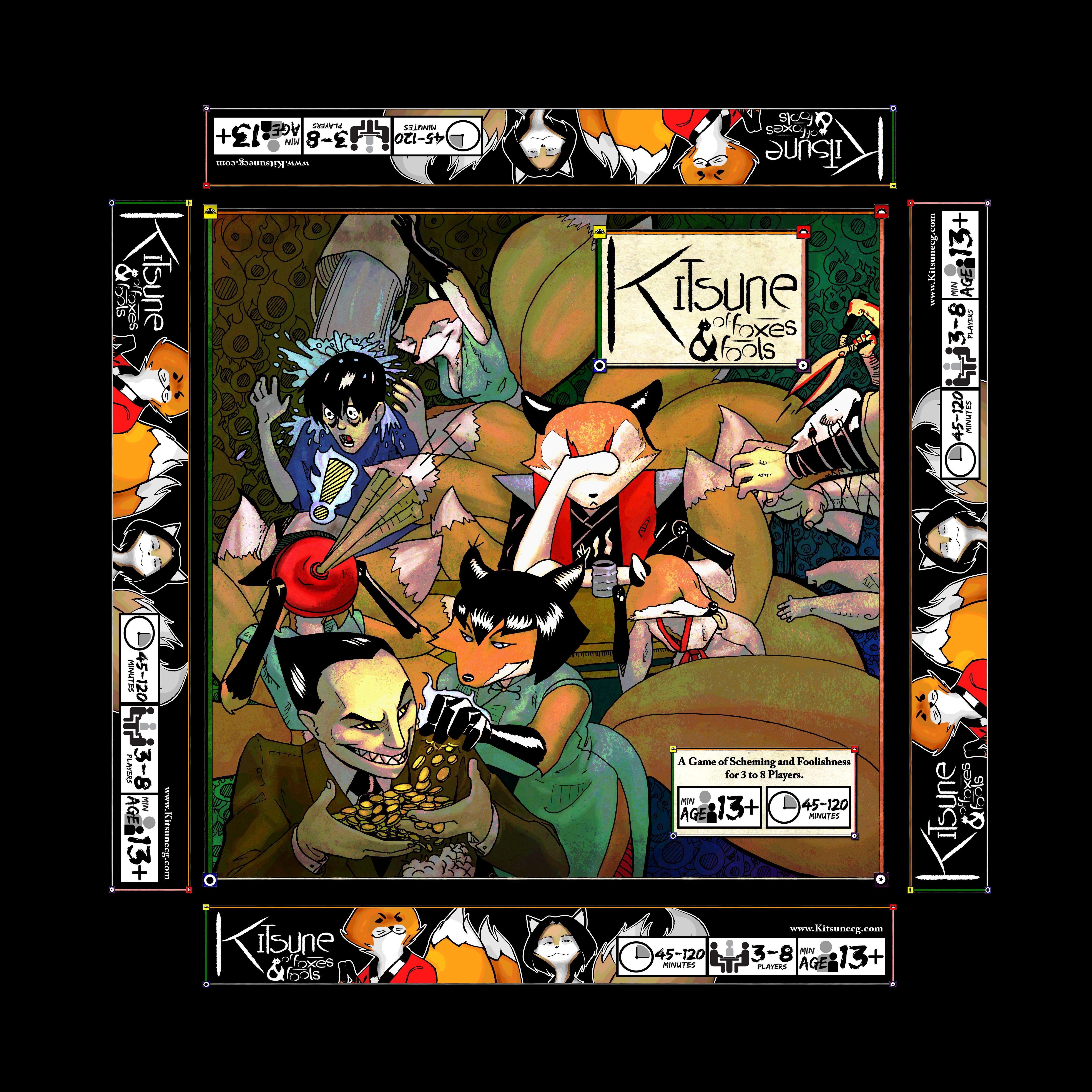 Kitsune: of Foxes and Fools cover art