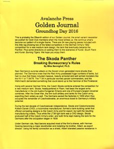 Panzer Grenadier: Variant Panthers