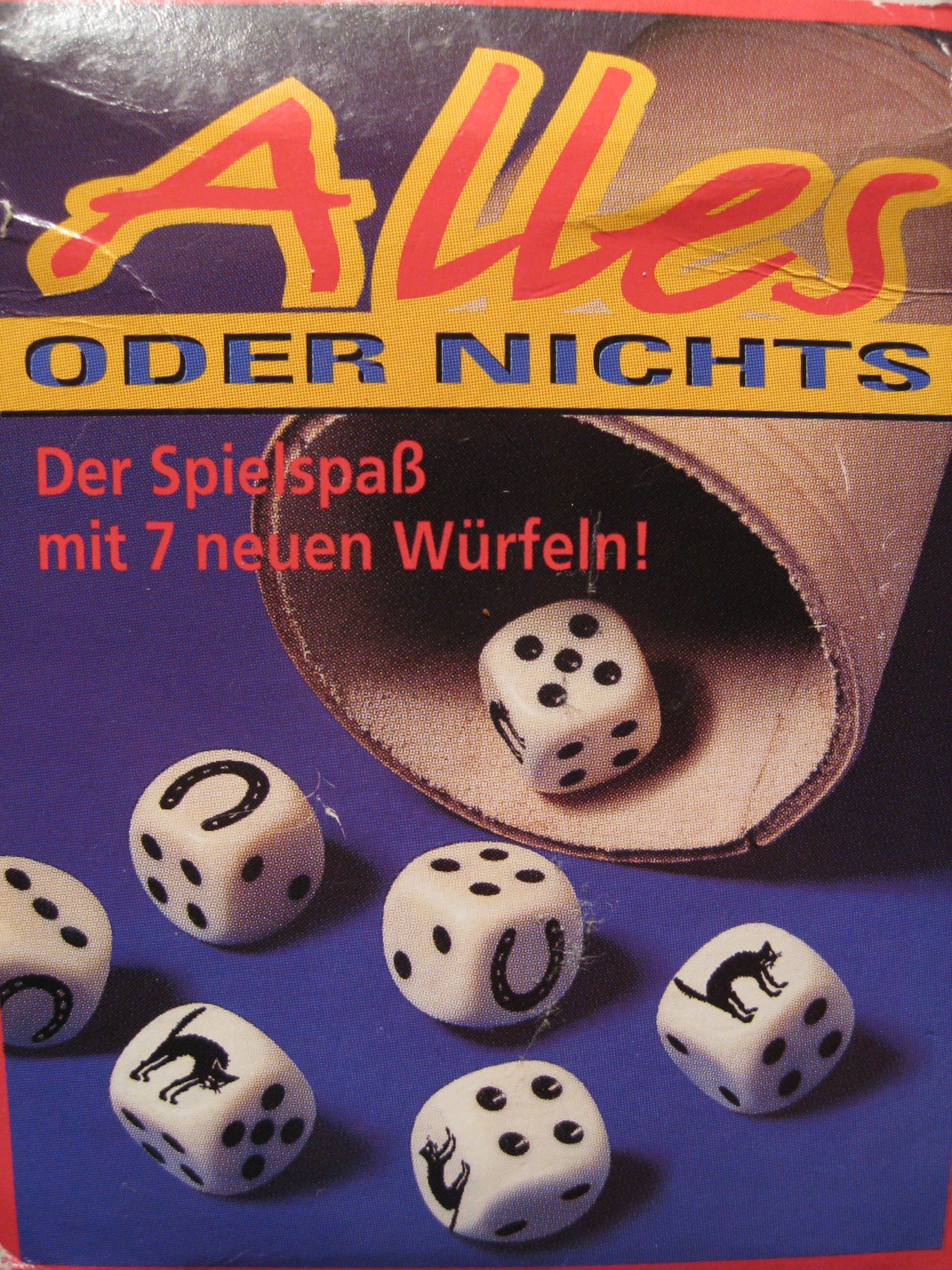 Coperta Alles oder Nichts