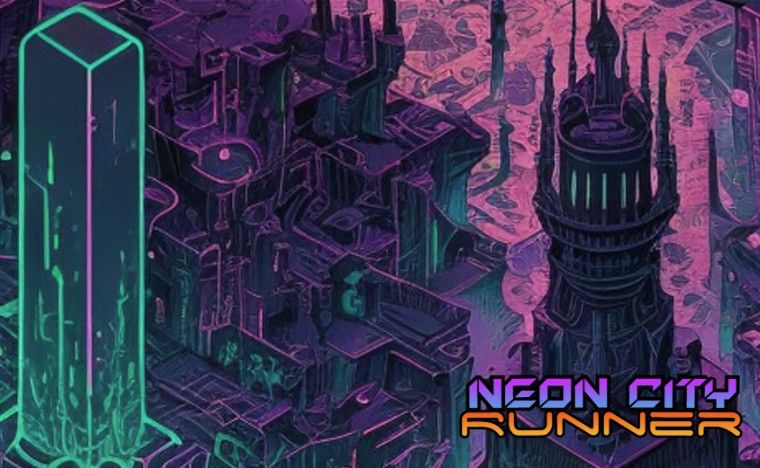 Cover art for Neon City Runner