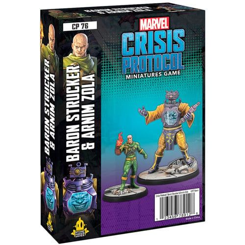 Marvel: Crisis Protocol – Baron Strucker and Arnim Zola cover art