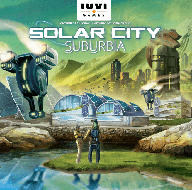 Solar City: Suburbia box art
