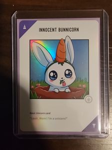 Unstable Unicorns: Rainbow Apocalypse Vinyl Mini Series Innocent Bunnicorn Exclusive Foil