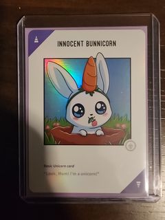 Unstable Unicorns: Rainbow Apocalypse Vinyl Mini Series Innocent Bunnicorn Exclusive Foil