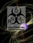 RPG Item: Artifact Retrieval Corps: Orientation Handbook