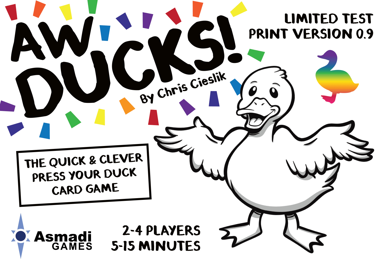 Cover art for Aw, Ducks!