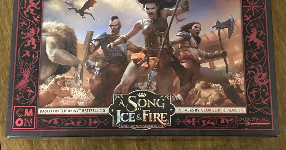a song of ice and fire tabletop