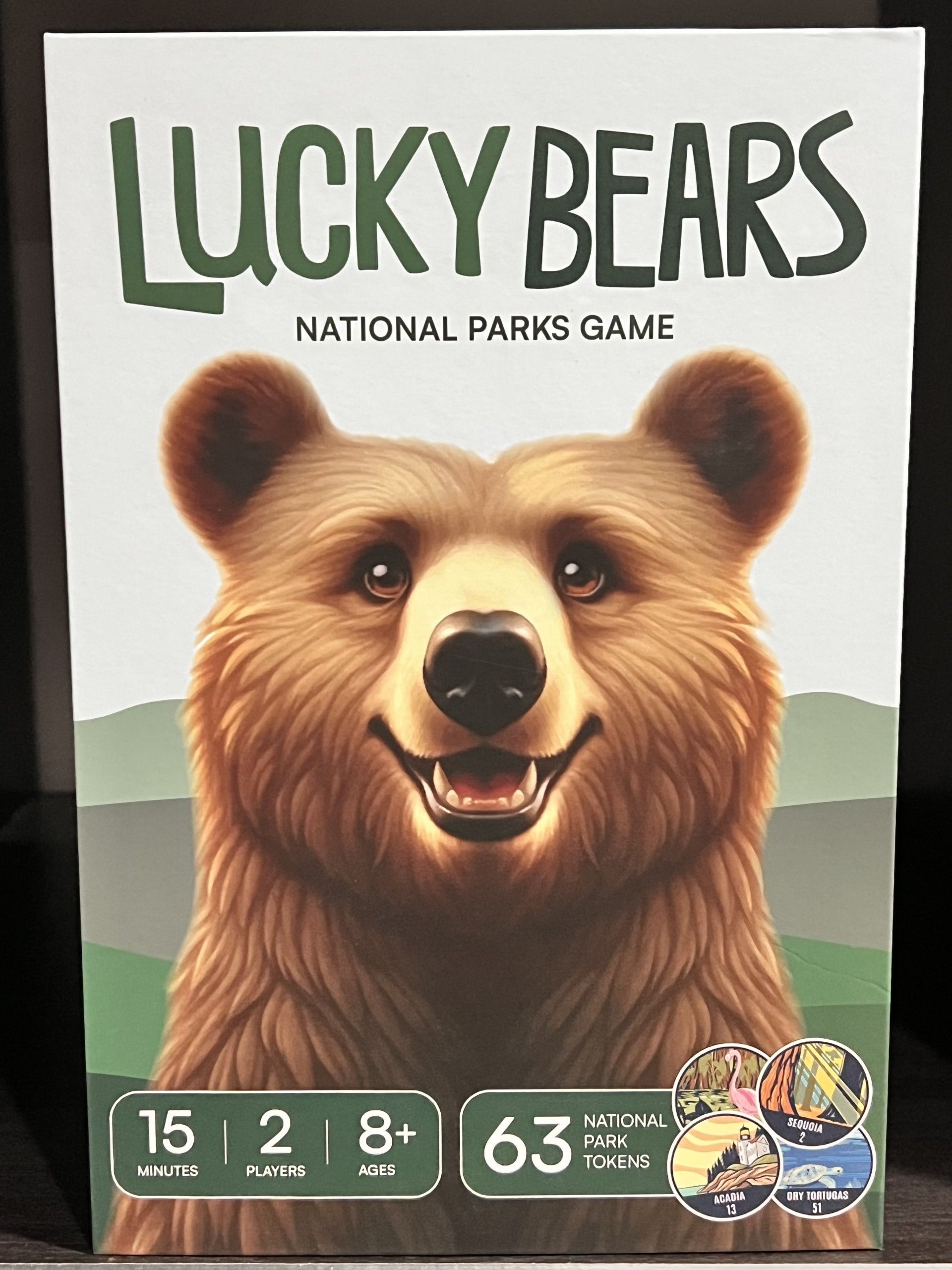 Cover art for Lucky Bears: A National Parks Board Game