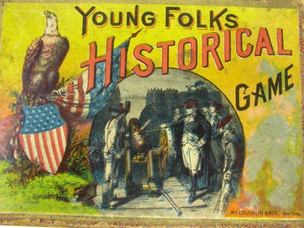 Young Folks Historical Game doboz