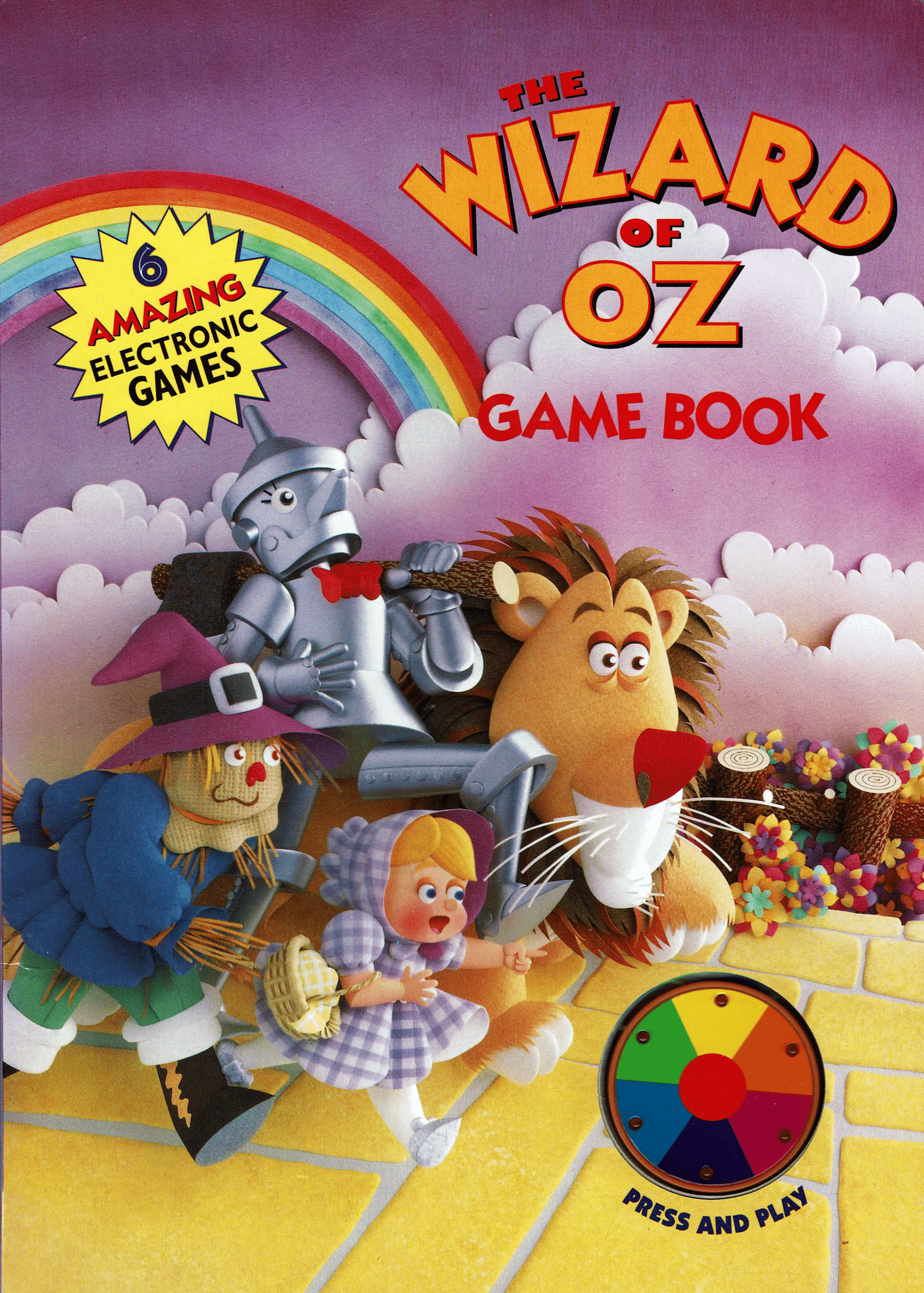 The Wizard of Oz Game Book box art