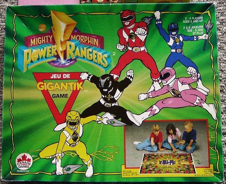 Mighty Morphin Power Rangers: Gigantik Game cover art