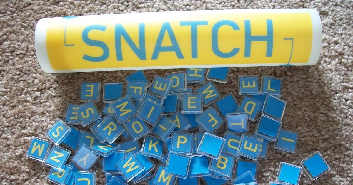Container Words Board Game