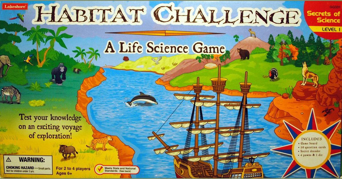 Habitat Challenge A Life Science Game Board Game BoardGameGeek