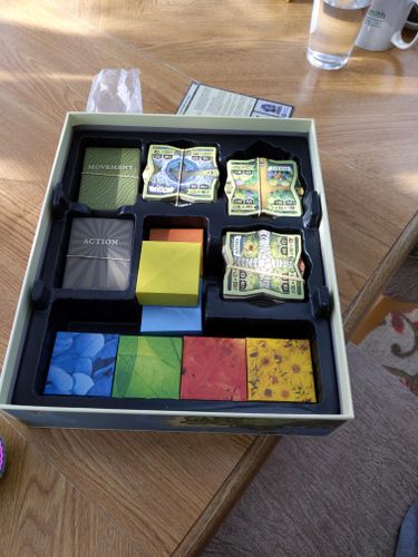 Homemade: Game components and storage