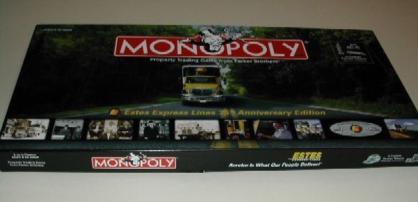 Monopoly: Estes Express Lines 75th Anniversary cover art