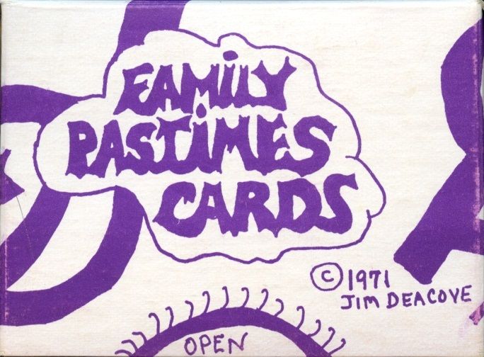 Cover art for Family Pastimes Cards