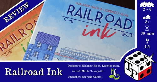 Railroad Ink and Red Review Tabletop Polish | BoardGameGeek