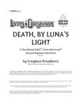RPG Item: ONW2-02: Death, By Luna's Light