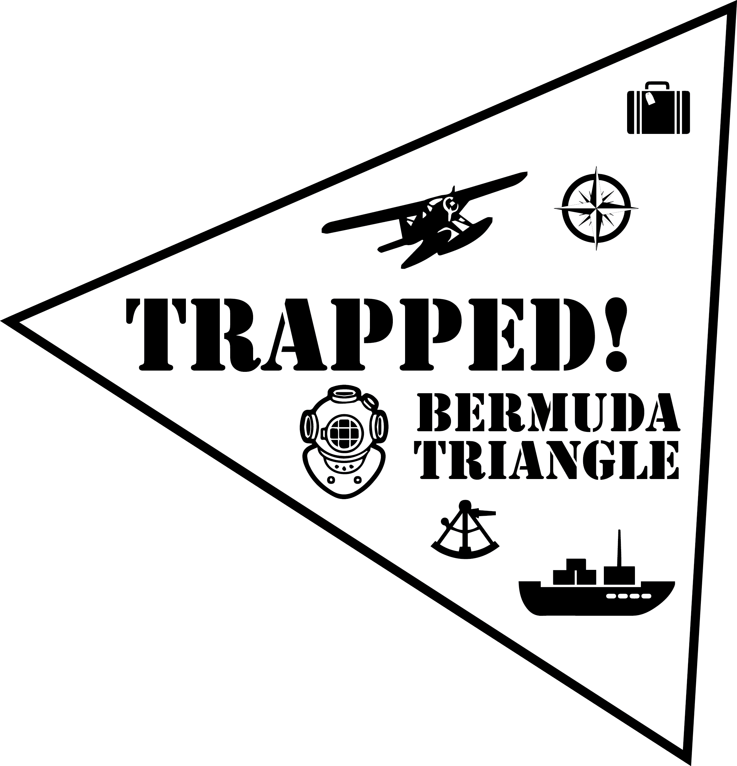 Coperta Trapped! Bermuda Triangle
