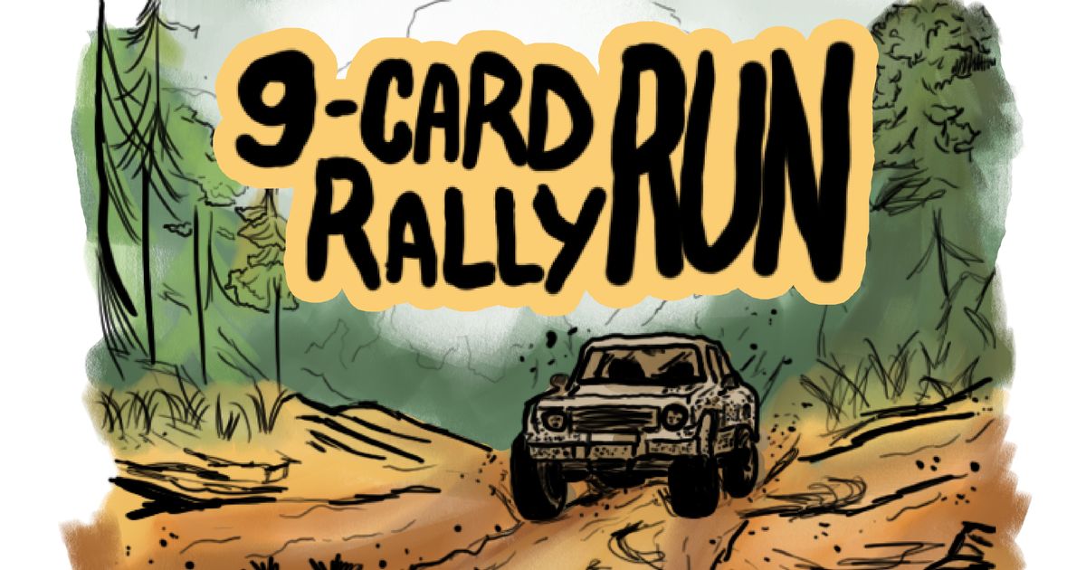 9-Card Rally Run | Board Game | BoardGameGeek